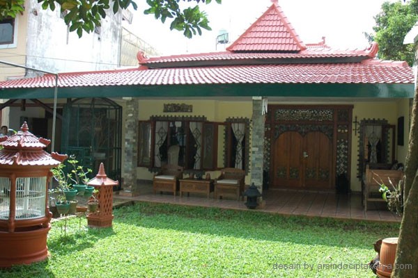  Desain  Rumah  Minimalis Etnik  Jawa 