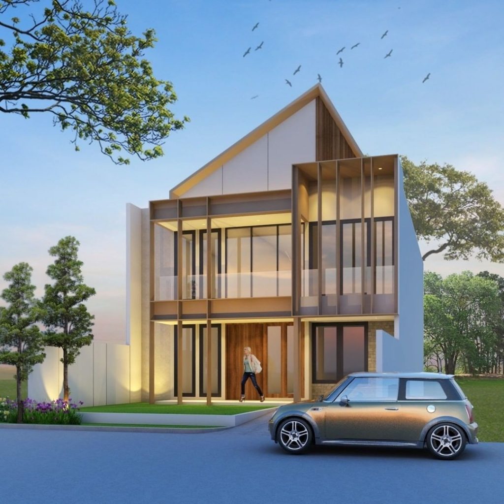 Jasa Arsitek Bogor Jasa Bangun Rumah Jakarta Arsitektur Rumah Tropis Modern Yang Cantik Nan