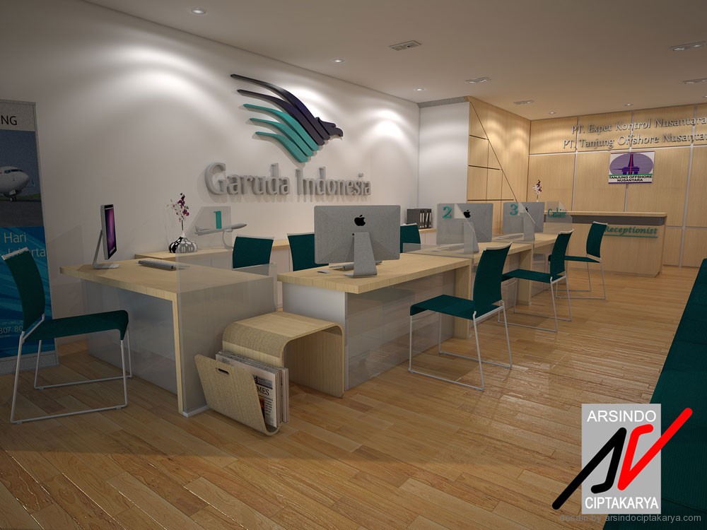  Desain  Kantor  Minimalis Project Garuda Air