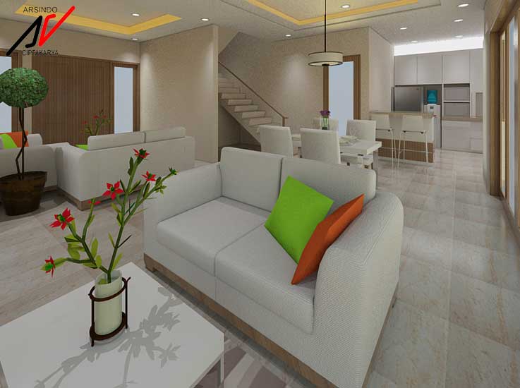Project Desain Interior Rumah Pak Surya Bogor