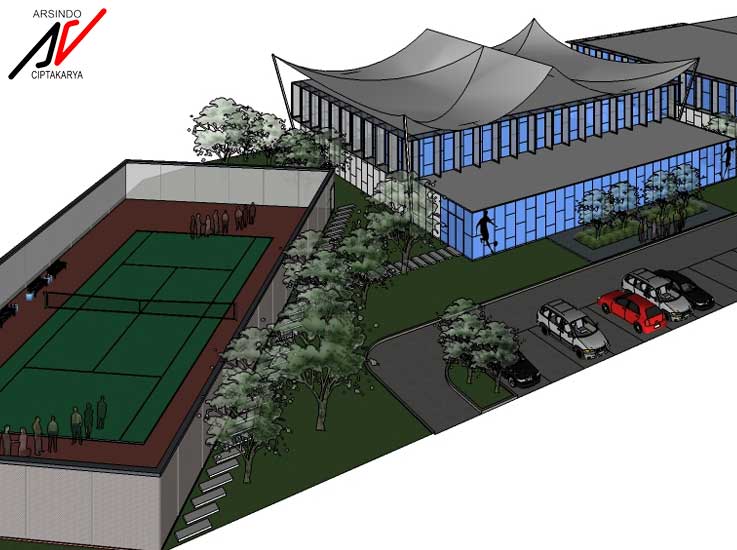 Project Desain Sport Center Matland Bekasi
