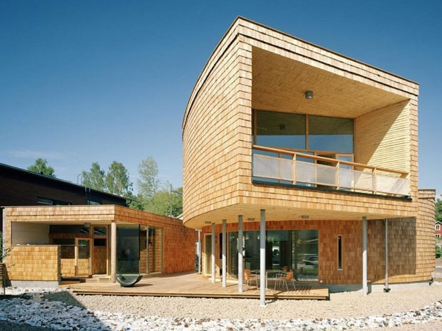 desain rumah kayu